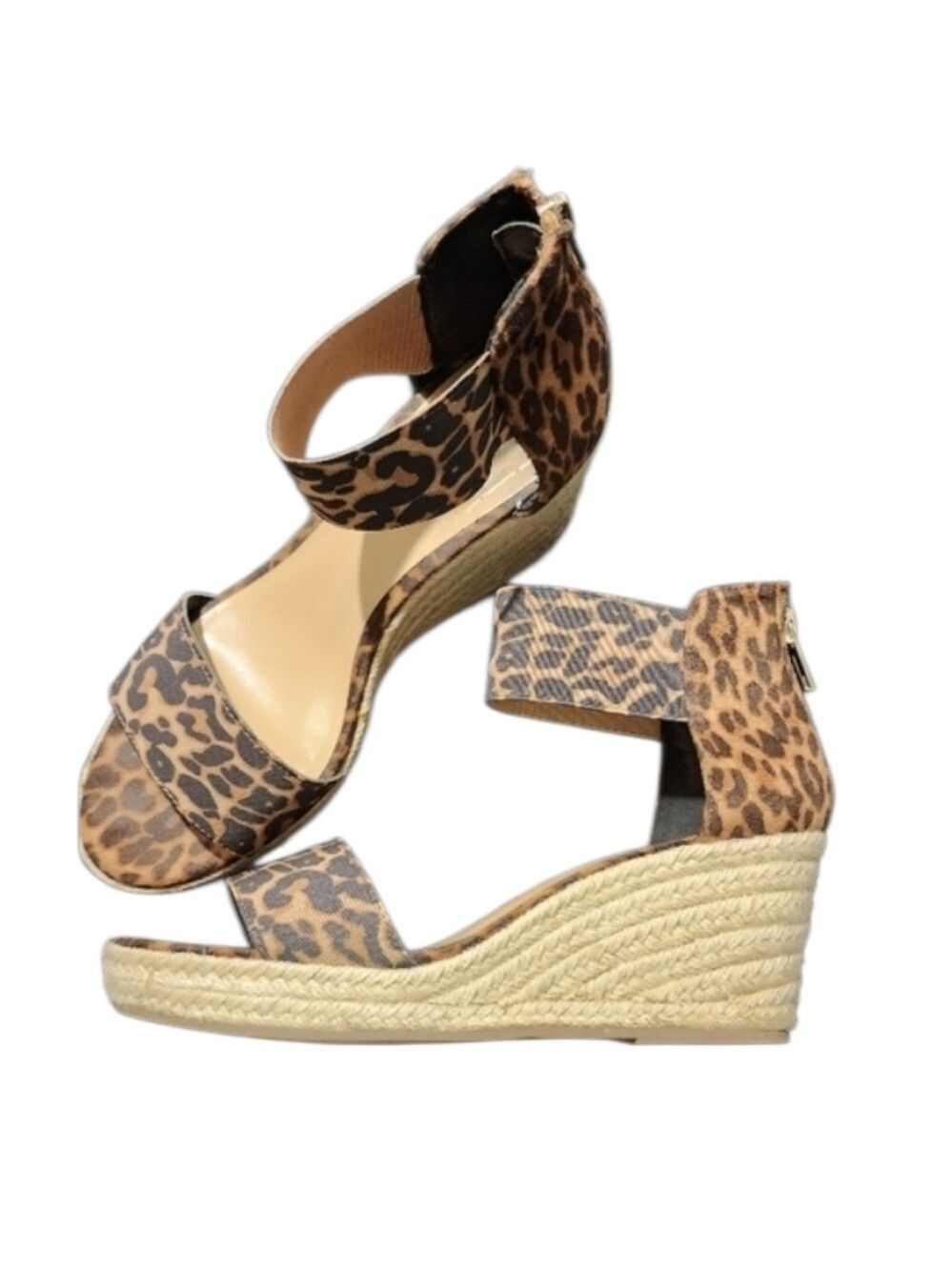 Expression Leopard Print Women's Sandals Size 7